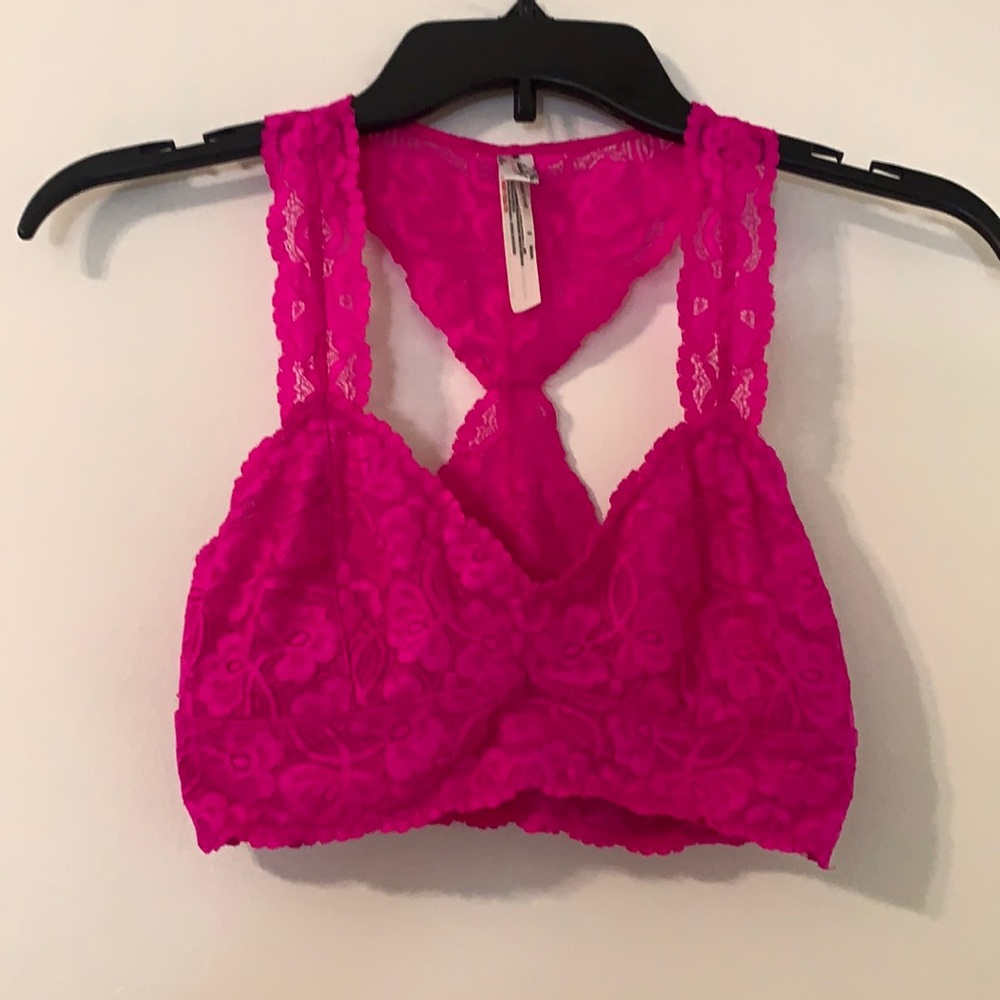 Intimately Free People Bralette Lace SZ S